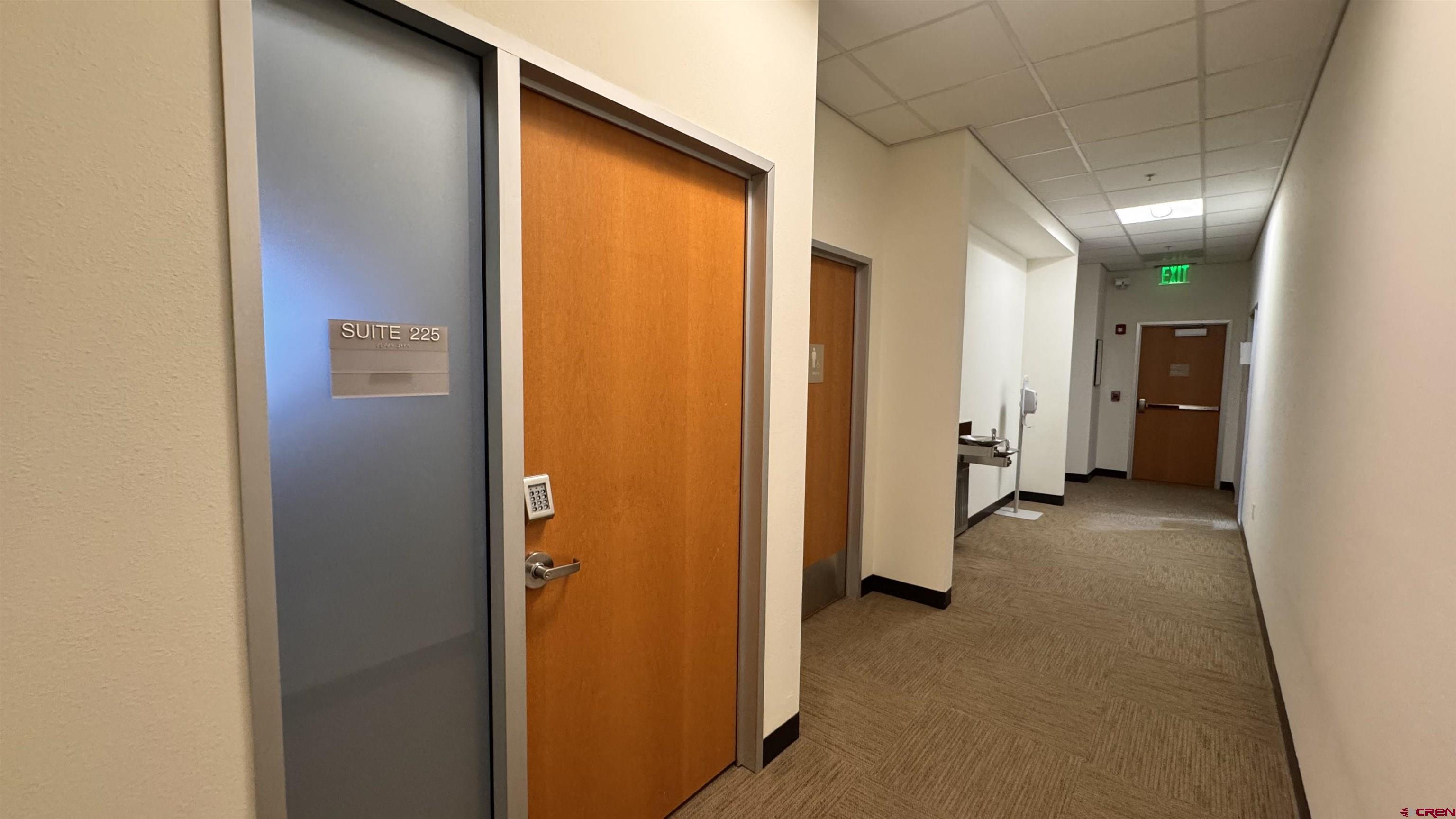 65 Mercado Street, Unit 225 Durango, CO 81301 - Photo 15 of 18 a view of a bathroom with a glass door