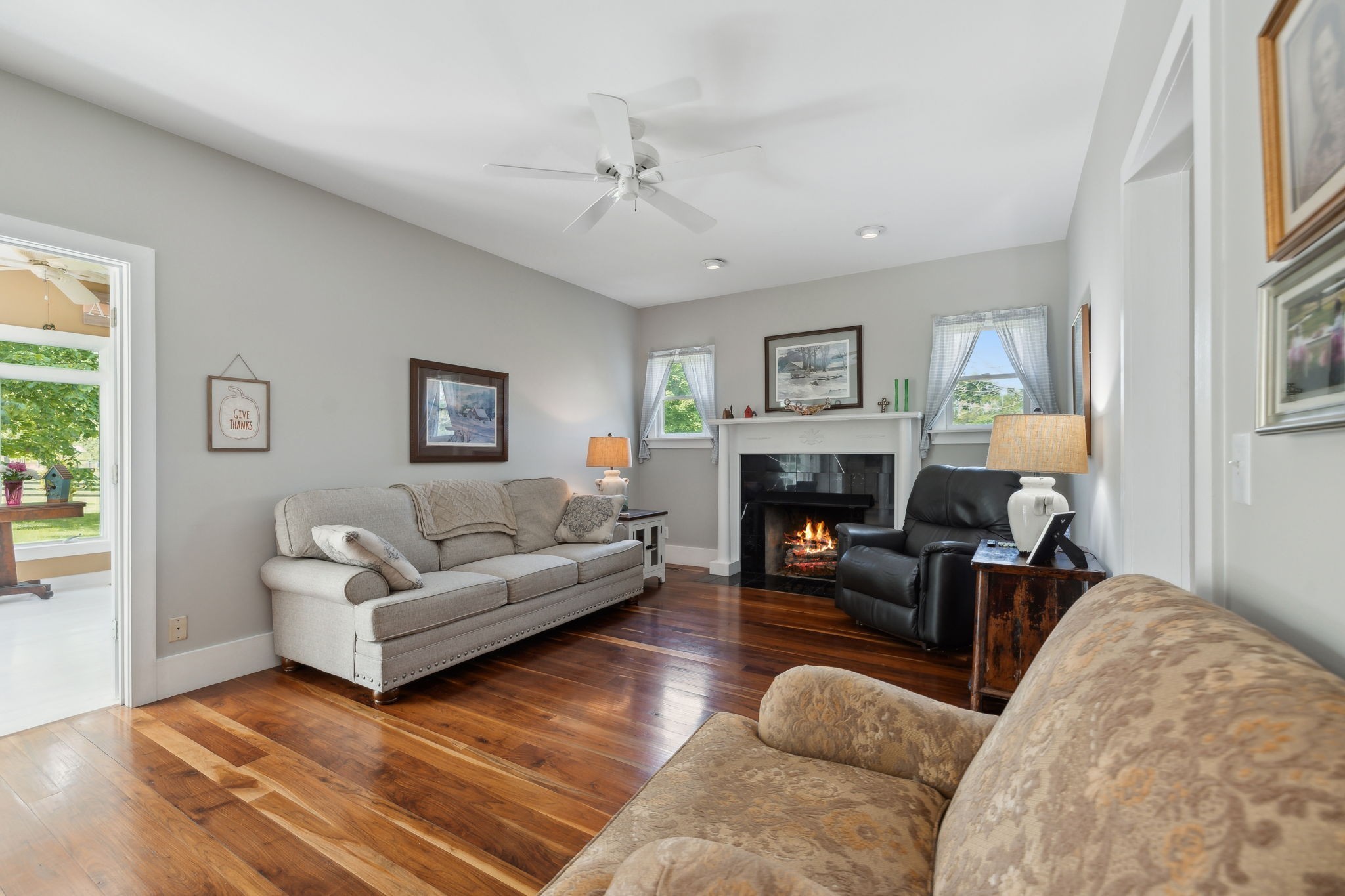 1494 Grant Road Watertown, TN 37184 - Photo 75 of 95 a living room with furniture and a fireplace