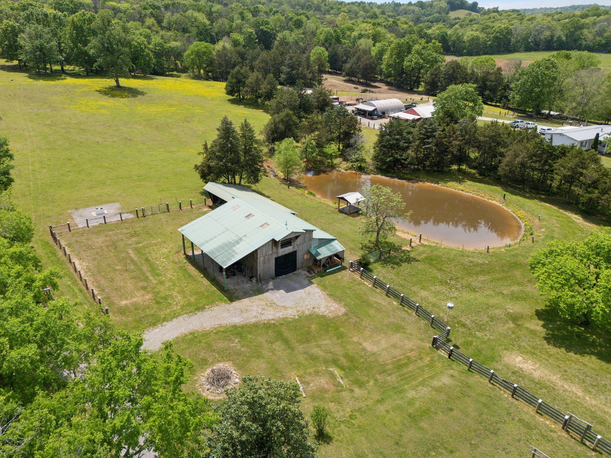 1494 Grant Road Watertown, TN 37184 - Photo 77 of 95 an aerial view of residential houses with outdoor space and swimming pool