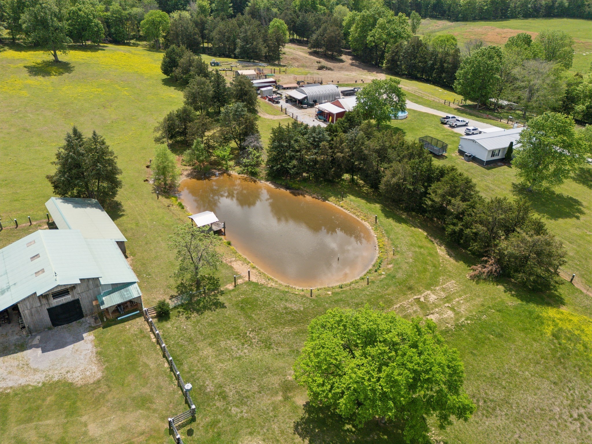 1494 Grant Road Watertown, TN 37184 - Photo 10 of 95 a backyard of a house with a yard and lake view