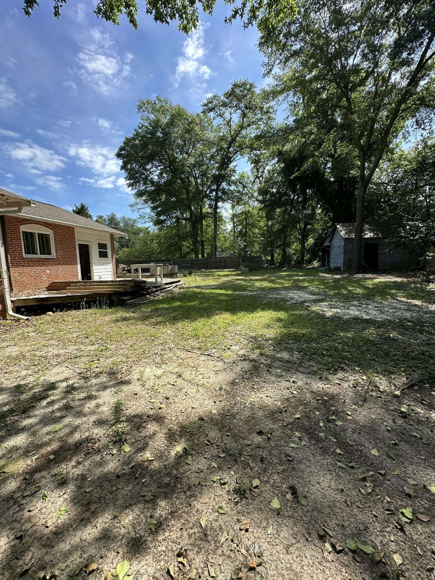 82 Nightingale Street Barnwell, SC 29812 - Photo 12 of 13 a view of a water fountain and a big yard