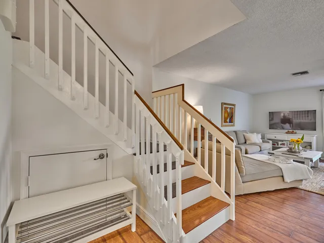 a bathroom with a bathtub and a sink