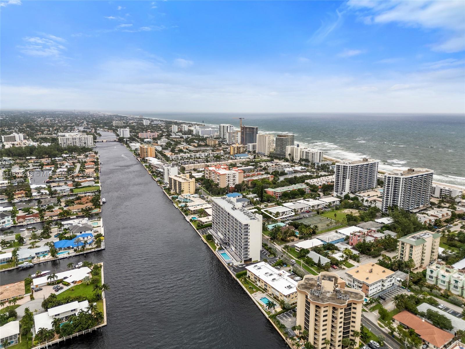 3205 Colony Club Road, Unit 2 Pompano Beach, FL 33062 - Photo 25 of 27 Intercoastal & Ocean