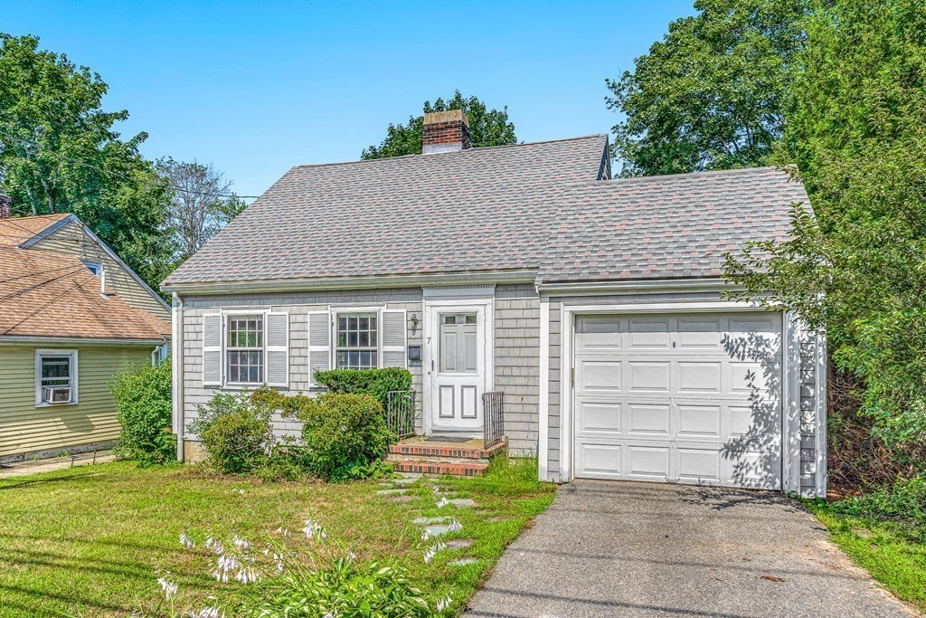 7 Spring Street Lexington, MA 02421 - Photo 21 of 25 a view of a house with a yard
