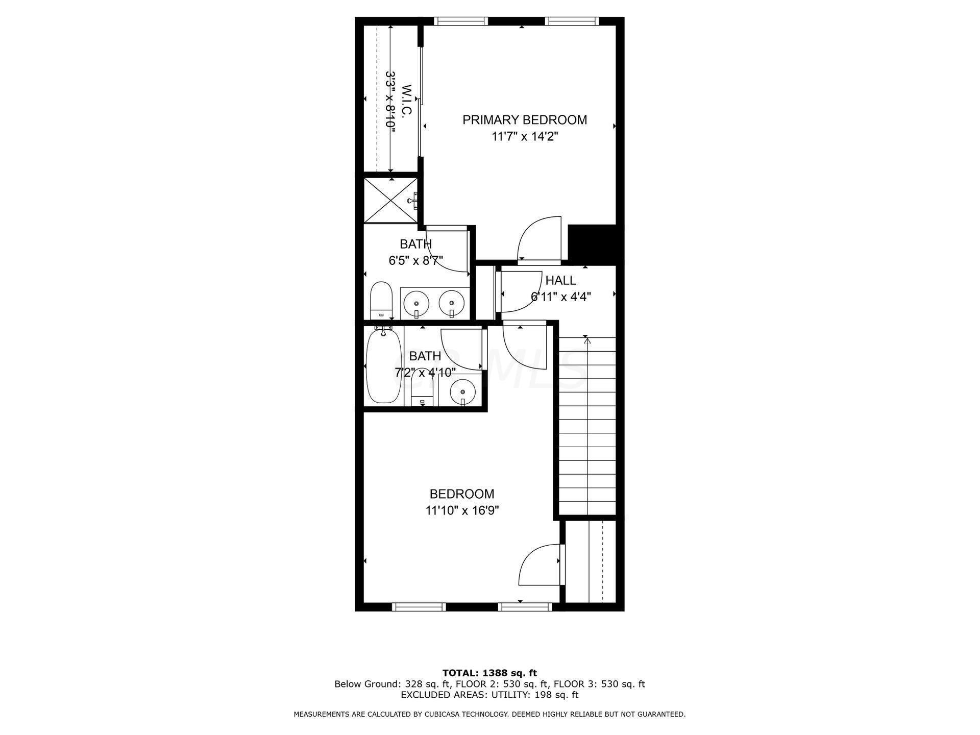 8302 Bruntsfield Road Columbus, OH 43235 - Photo 39 of 40 room sketch