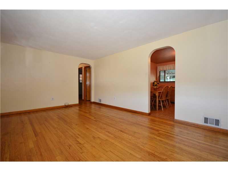 5180 Curry Road Baldwin, PA 15236 - Photo 11 of 21 Living Room. Solid, Quality home. Plaster Walls, curved doorways