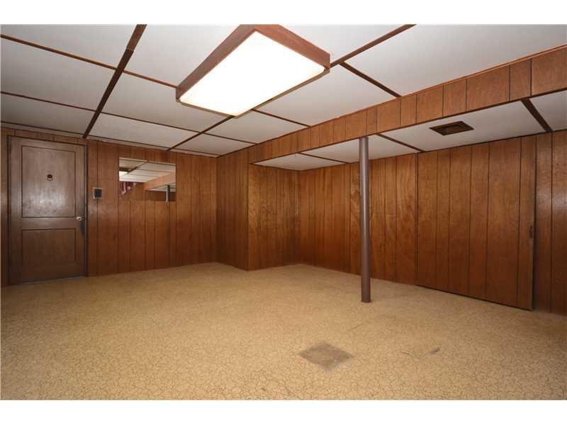 5180 Curry Road Baldwin, PA 15236 - Photo 21 of 21 Basement/Game Room. Nice sized basement with loads of potential. You could paint paneling and lay carpet and have a great space! Large Laundry attached.