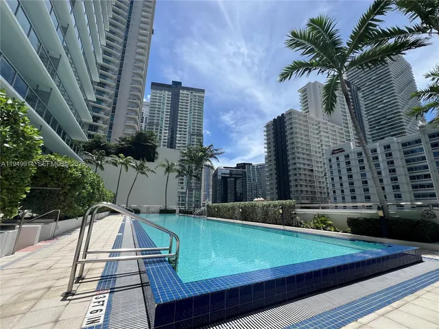 a view of an outdoor space with seating