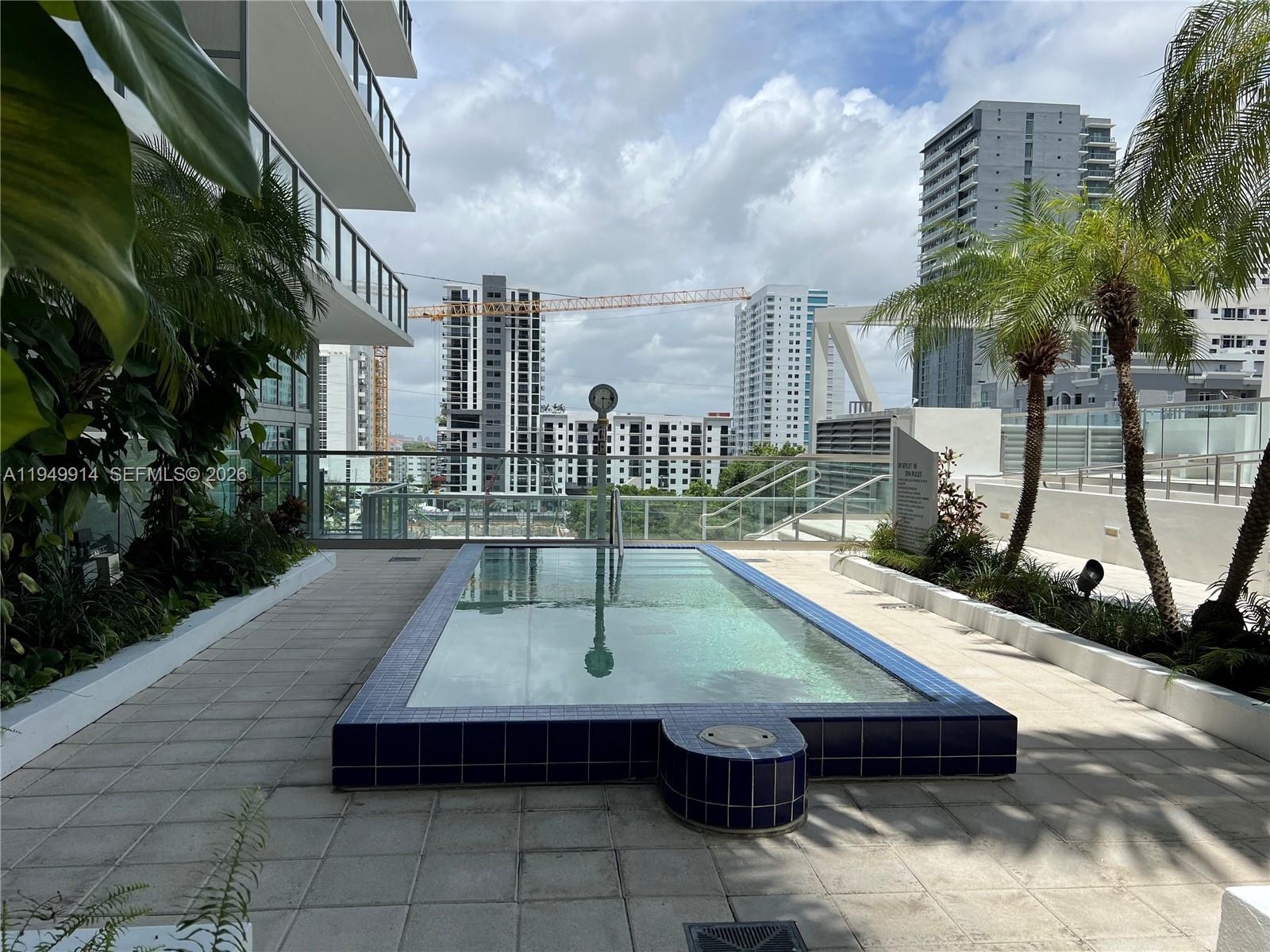 79 Southwest 12th Street, Unit 1704S Miami, FL 33130 - Photo 15 of 20 a view of outdoor space with seating area