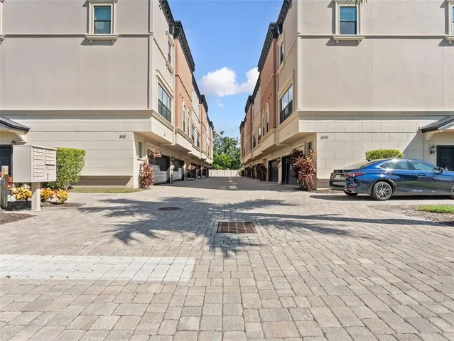 a cars parked on the side of street