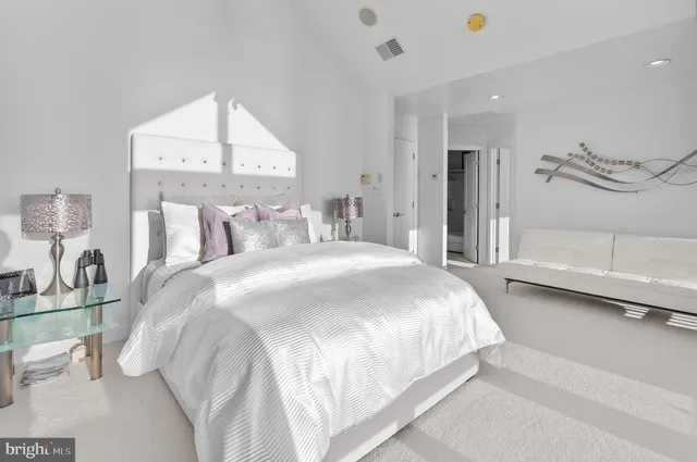 a view of an ocean and beach