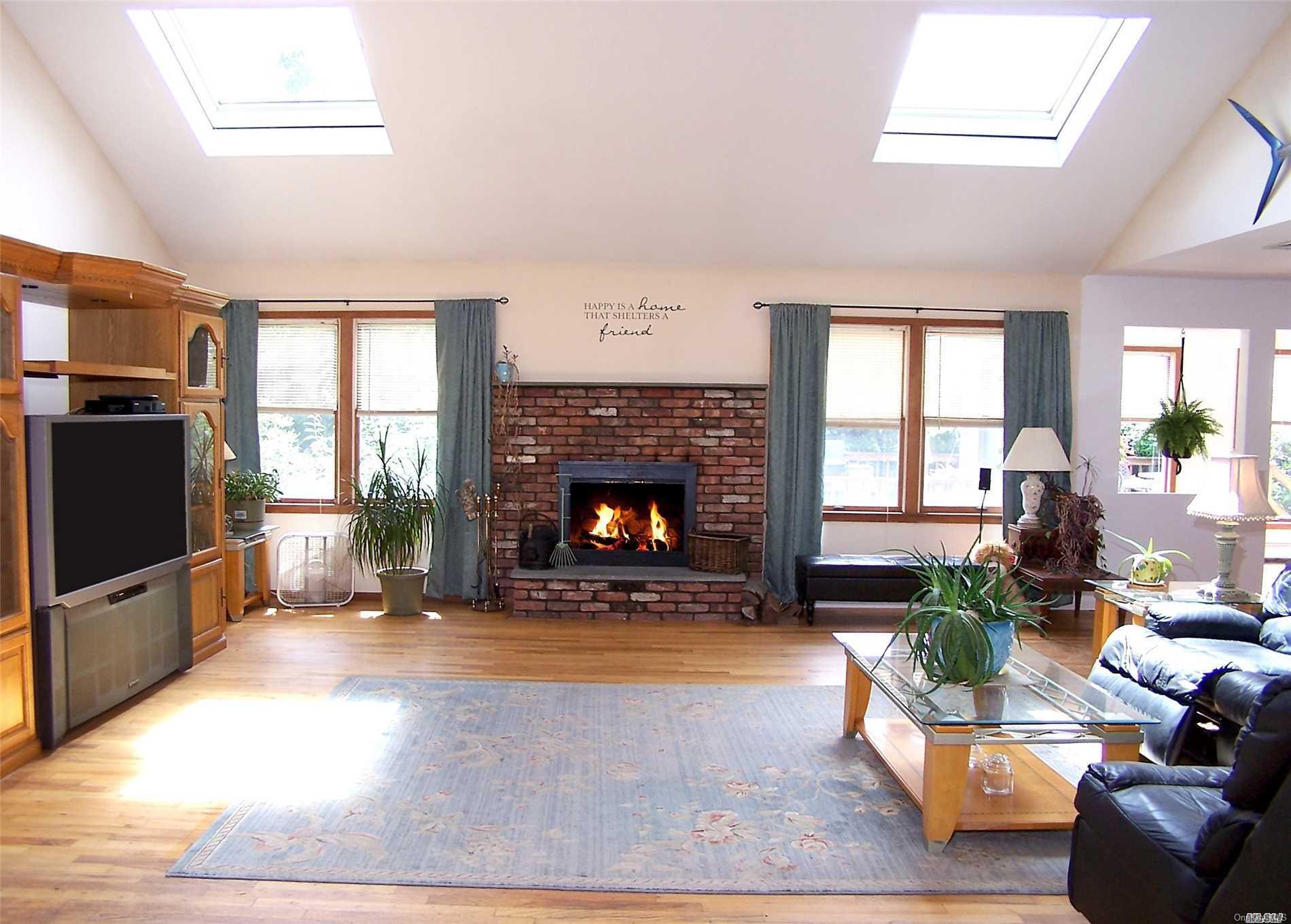 71 Randall Road Wading River, NY 11792 - Photo 1 of 1 Note Skylights & Fireplace