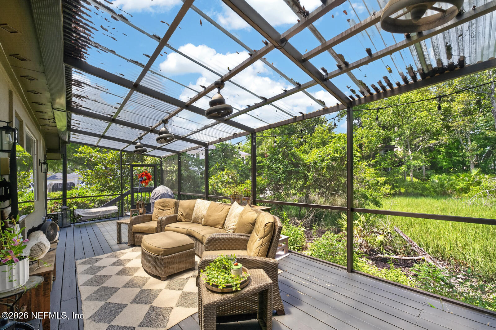 13827 Longs Landing Road East Jacksonville, FL 32225 - Photo 35 of 60 Screened Lanai