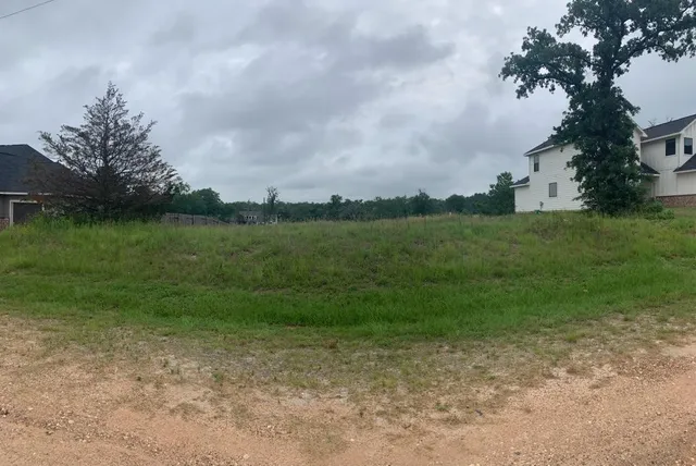 a view of an outdoor space and a yard