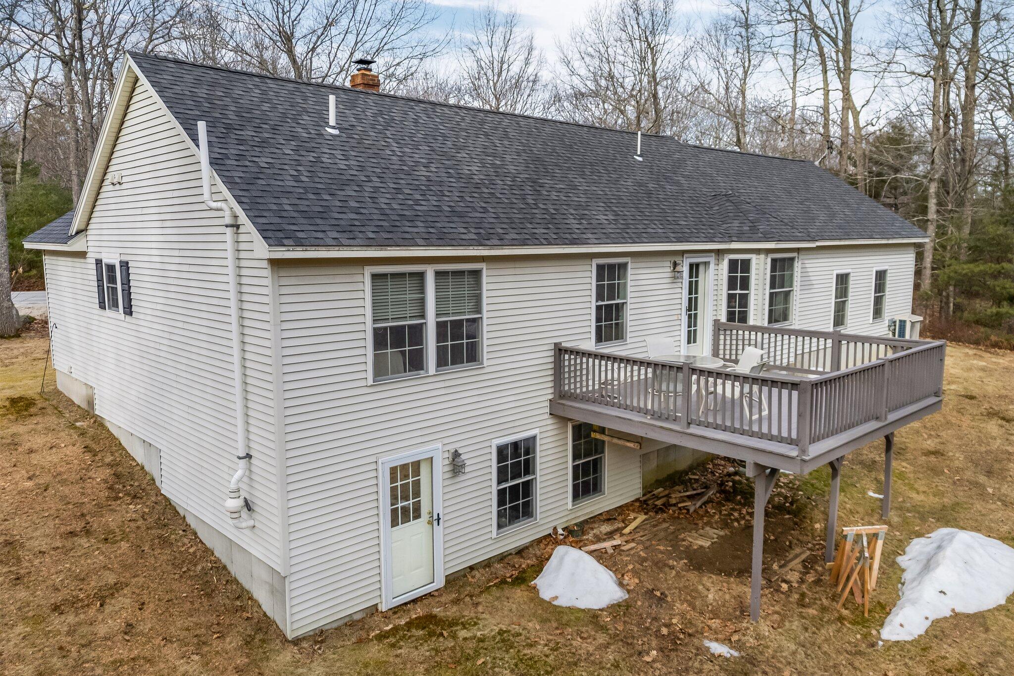21 May Meadow Drive Gray, ME 04039 - Photo 33 of 50 Back of Home with Deck