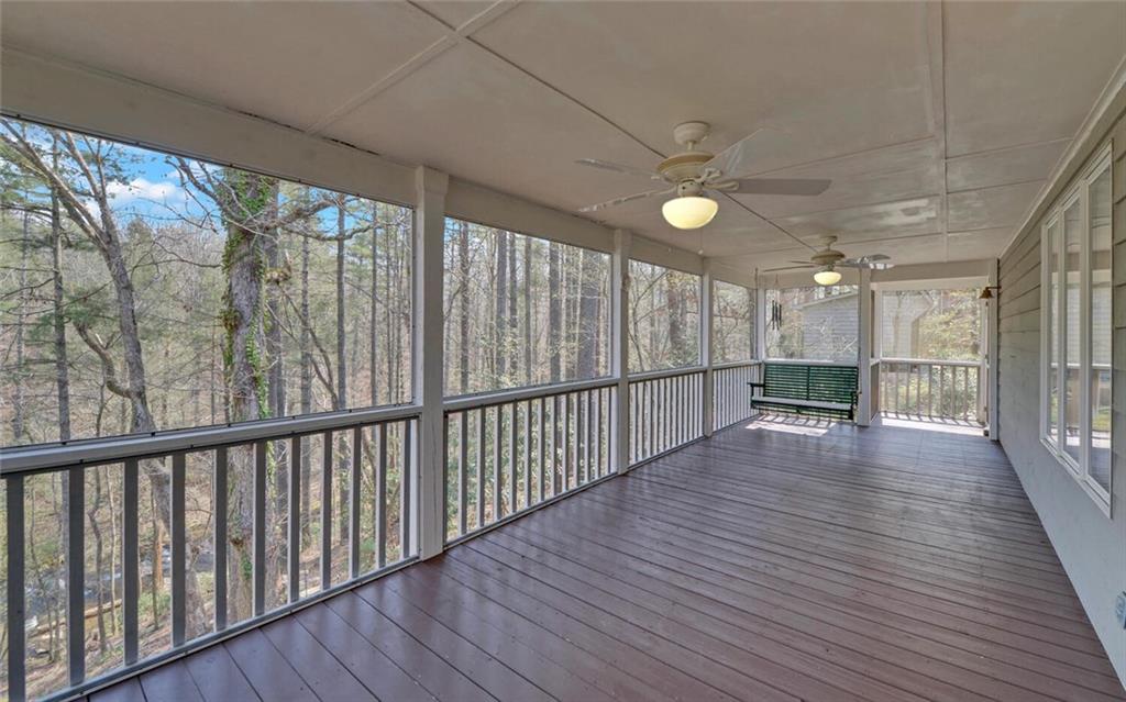290 Waterfall Drive Cleveland, GA 30528 - Photo 34 of 46 a view of entryway with wooden floor