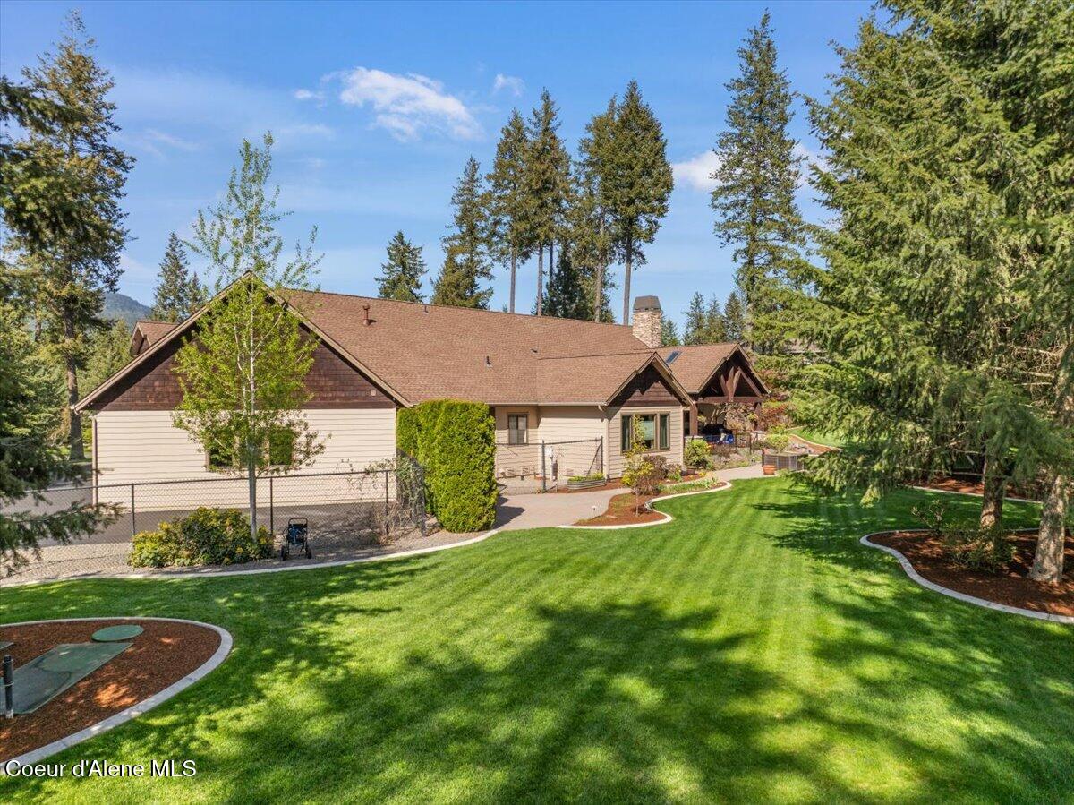 13434 North Abeja Road Rathdrum, ID 83858 - Photo 70 of 80 71-Aerial Back of Home