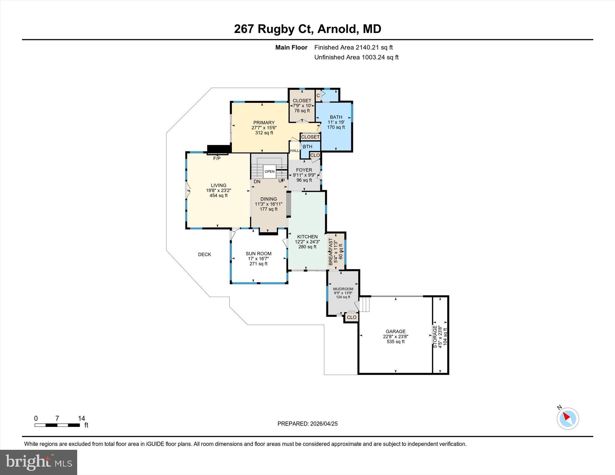 267 Rugby Court Arnold, MD 21012 - Photo 53 of 55 Floor Plan
