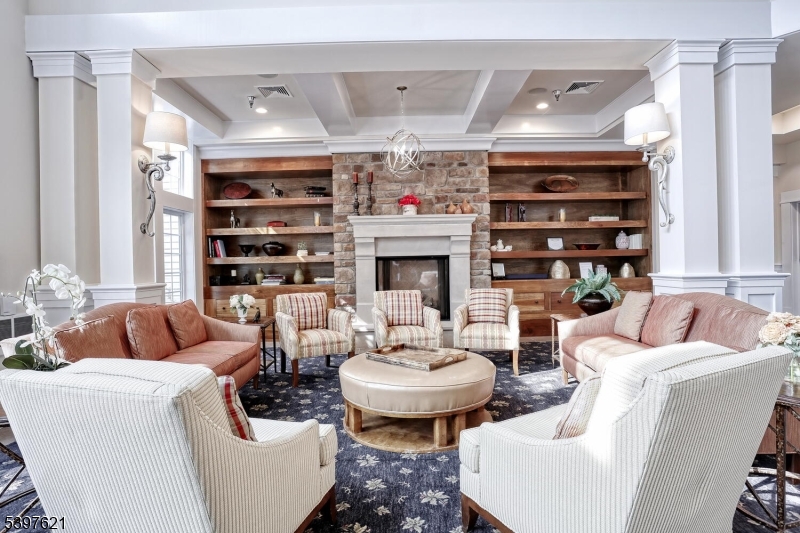 3214 Warren's Way Wanaque, NJ 07465 - Photo 29 of 42 a living room with fireplace furniture and a fireplace