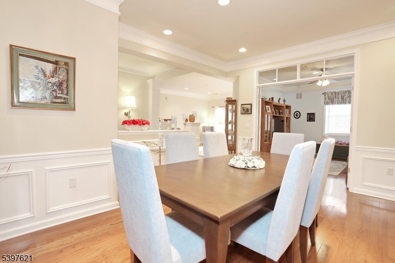 3214 Warren's Way Wanaque, NJ 07465 - Photo 7 of 42 a view of a dining room with furniture and wooden floor