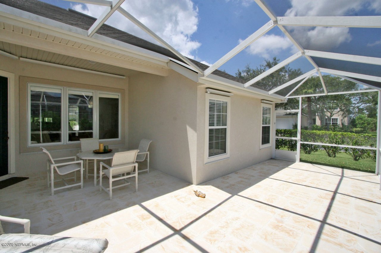 327 South Ocean Trace Road St. Augustine Beach, FL 32080 - Photo 3 of 17 Screened Lanai