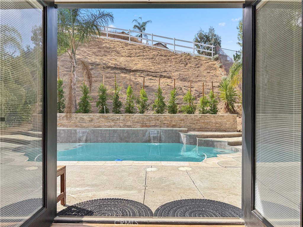 16955 Lake Knoll Parkway Riverside, CA 92503 - Photo 39 of 42 a view of balcony with wooden floor