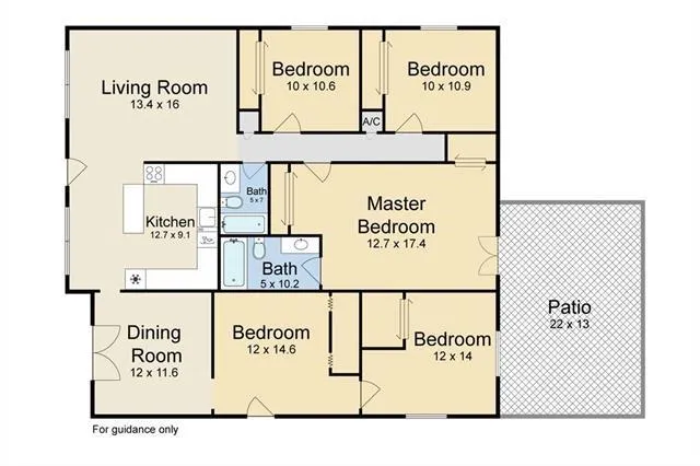 $259,000 | 3716 West Louisiana Drive, Kenner, LA 70065