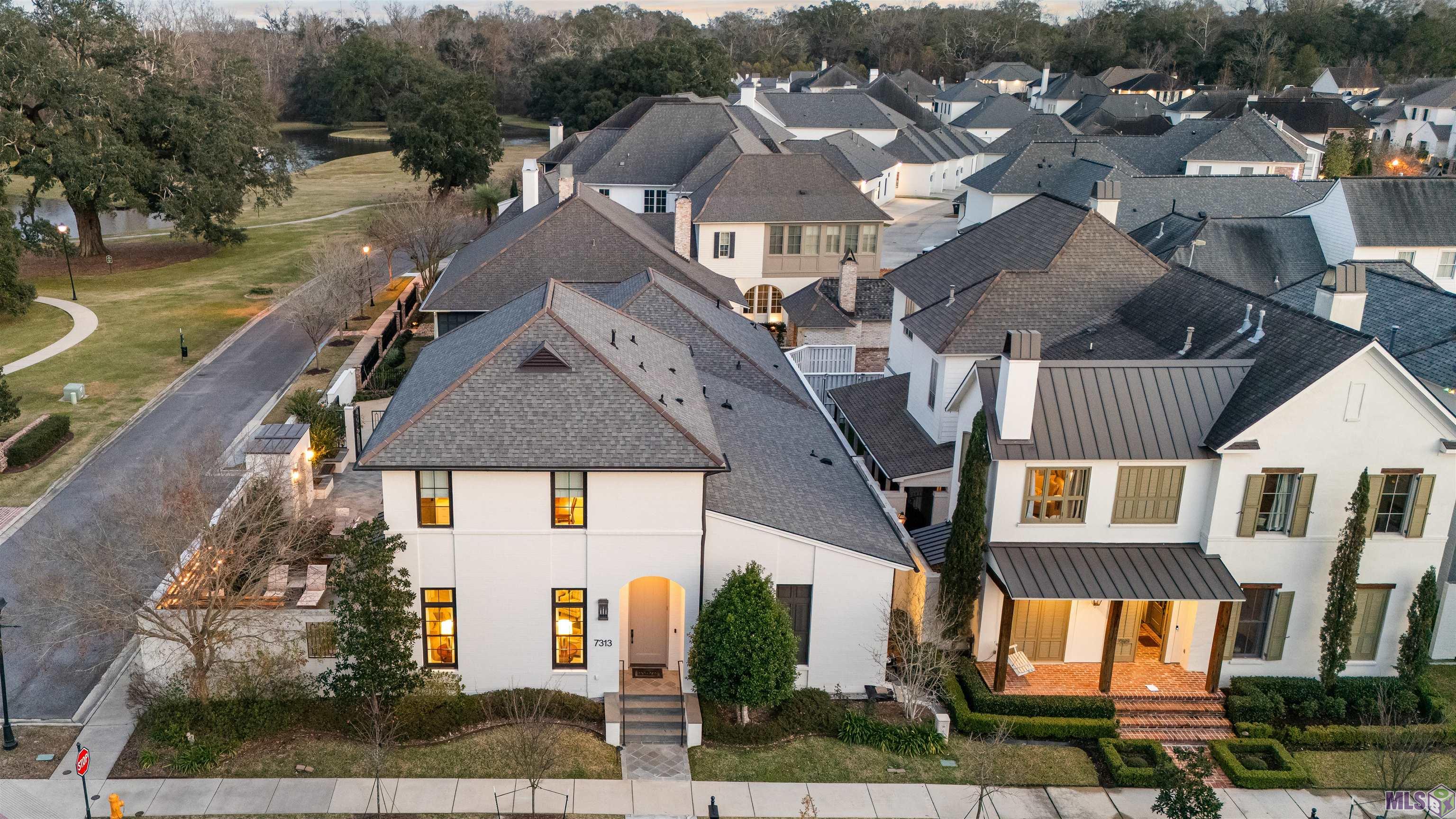 7313 Willow Grove Boulevard Baton Rouge, LA 70810 - Photo 49 of 56 Overhead Front View of Home