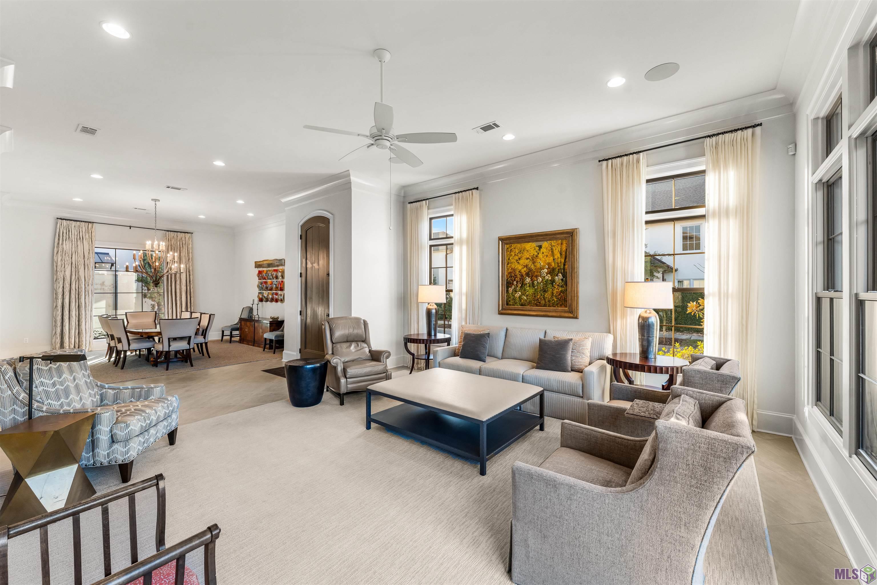 7313 Willow Grove Boulevard Baton Rouge, LA 70810 - Photo 6 of 56 Living Room and DIning Room
