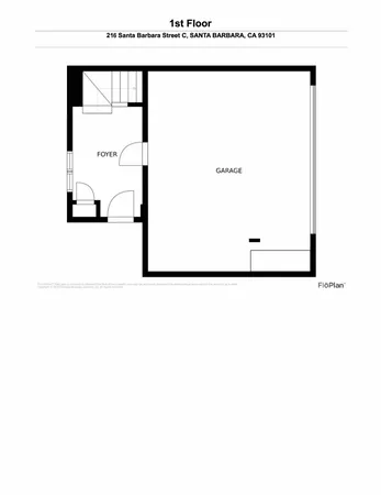 $2,324,000 | 216 Santa Barbara Street, Unit C, Santa Barbara, CA 93101