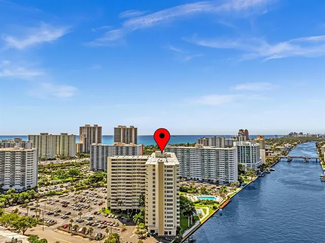 a view of an entrance of building