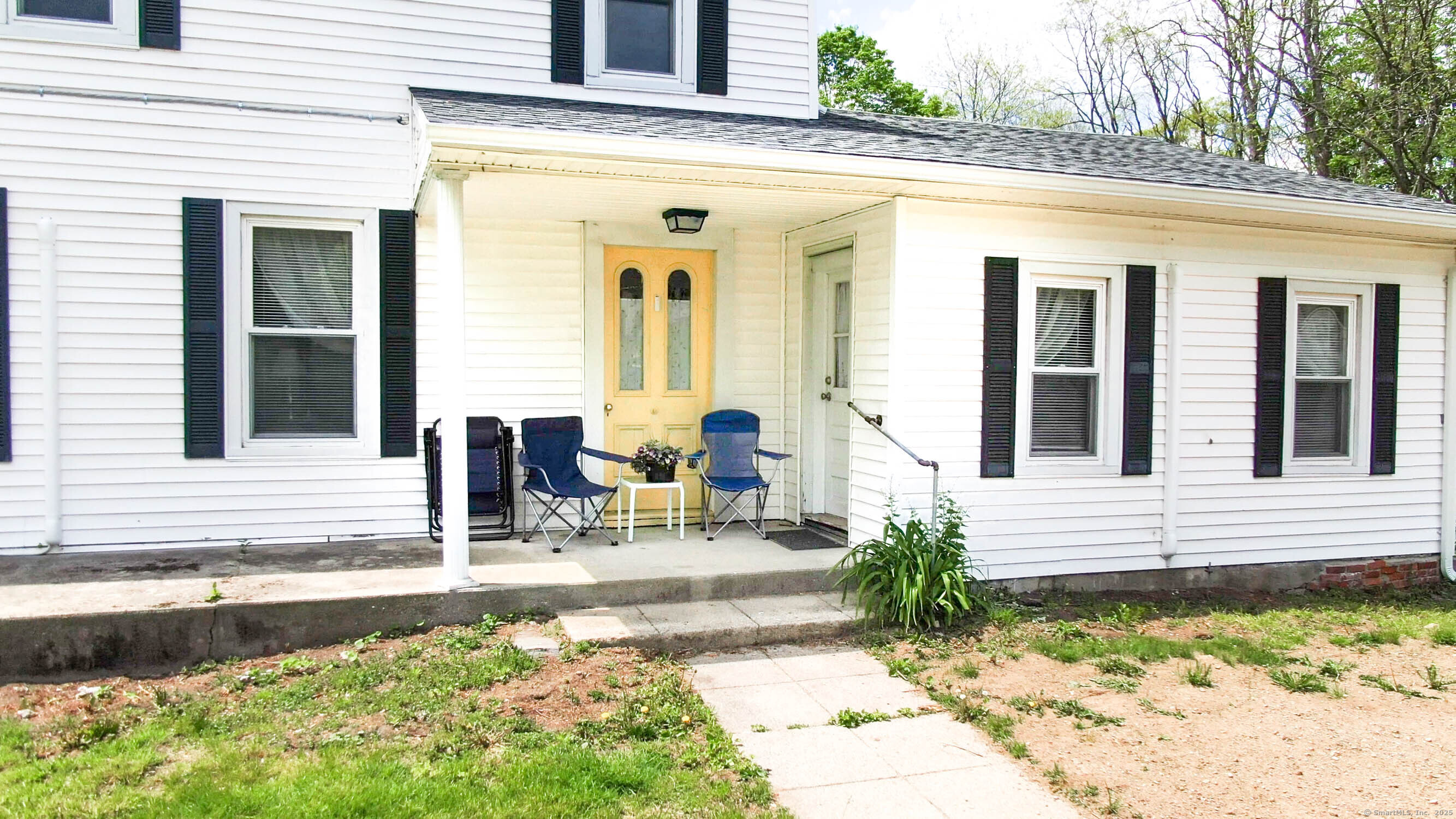 48 Wrights Crossing Road Pomfret, CT 06259 - Photo 5 of 34 a front view of a house with patio