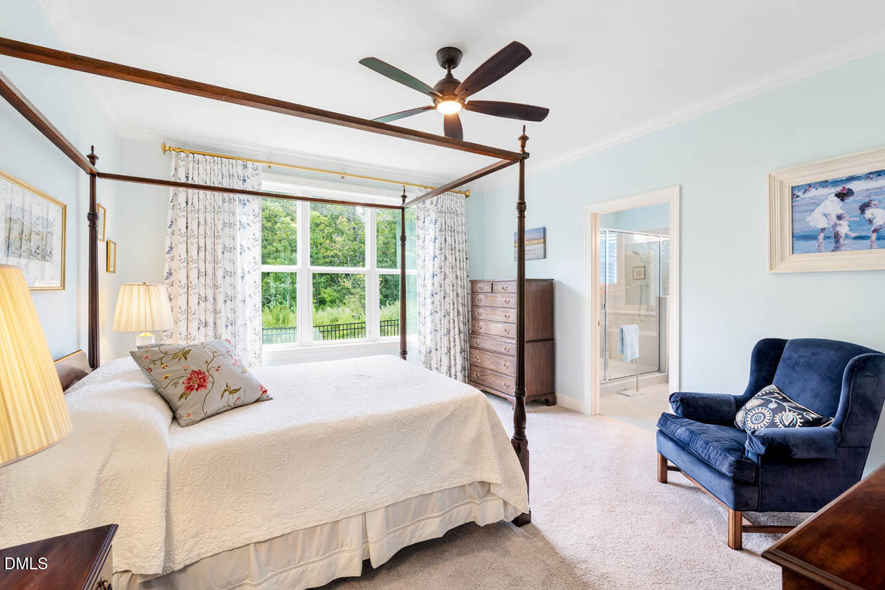 136 Post Oak Road Chapel Hill, NC 27516 - Photo 16 of 76 1st Floor Primary Suite