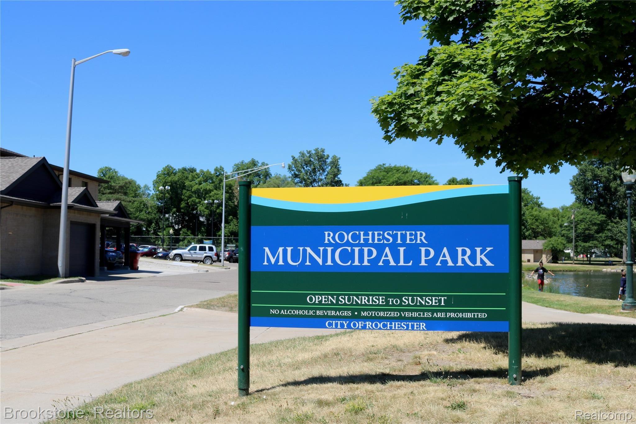 838 Wilwood Road Rochester, MI 48309 - Photo 2 of 53 THIS PARK IS LOCATED ABOUT 4 MILES FROM THE HOUSE. IT CONTAINS OPEN AIR SHELTERS THAT CAN BE RENTED FOR SPECIAL EVENTS. THE PARK HAS OVER A MILE OF PAVED WALKWAYS