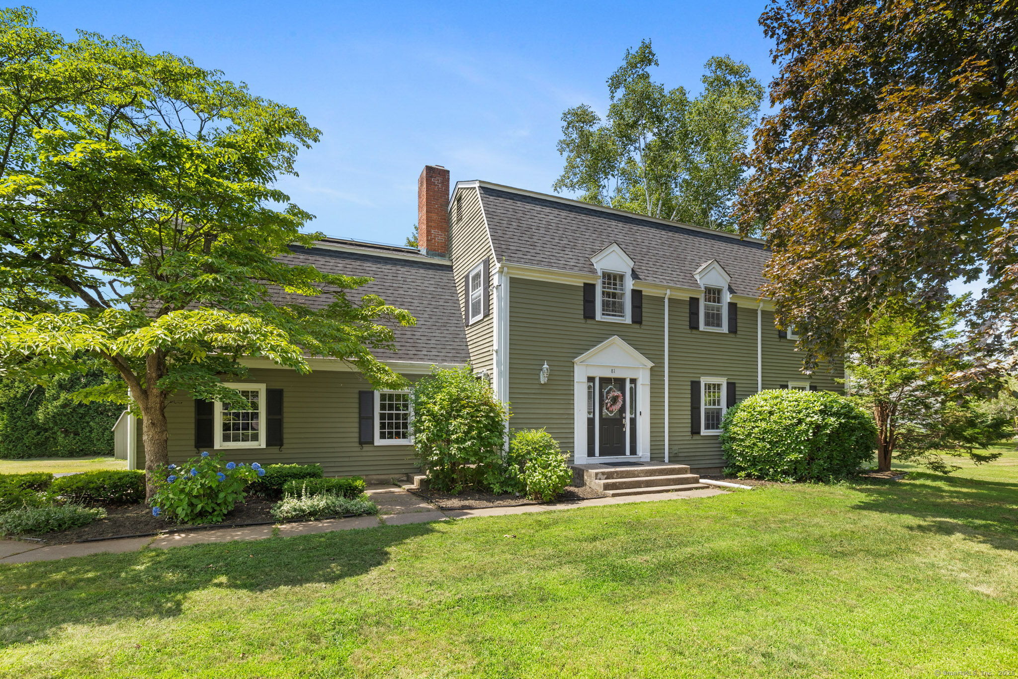 81 Butternut Circle Wethersfield, CT 06109 - Photo 1 of 1 front view of a house with a yard