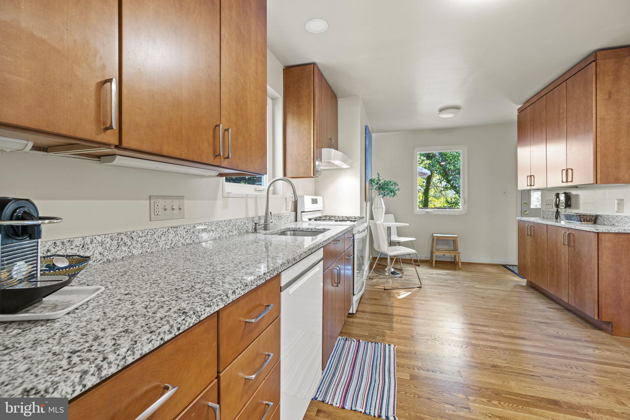 9505 Saginaw Street Silver Spring, MD 20901 - Photo 10 of 35 Gourmet Kitchen with hardwood cabinets