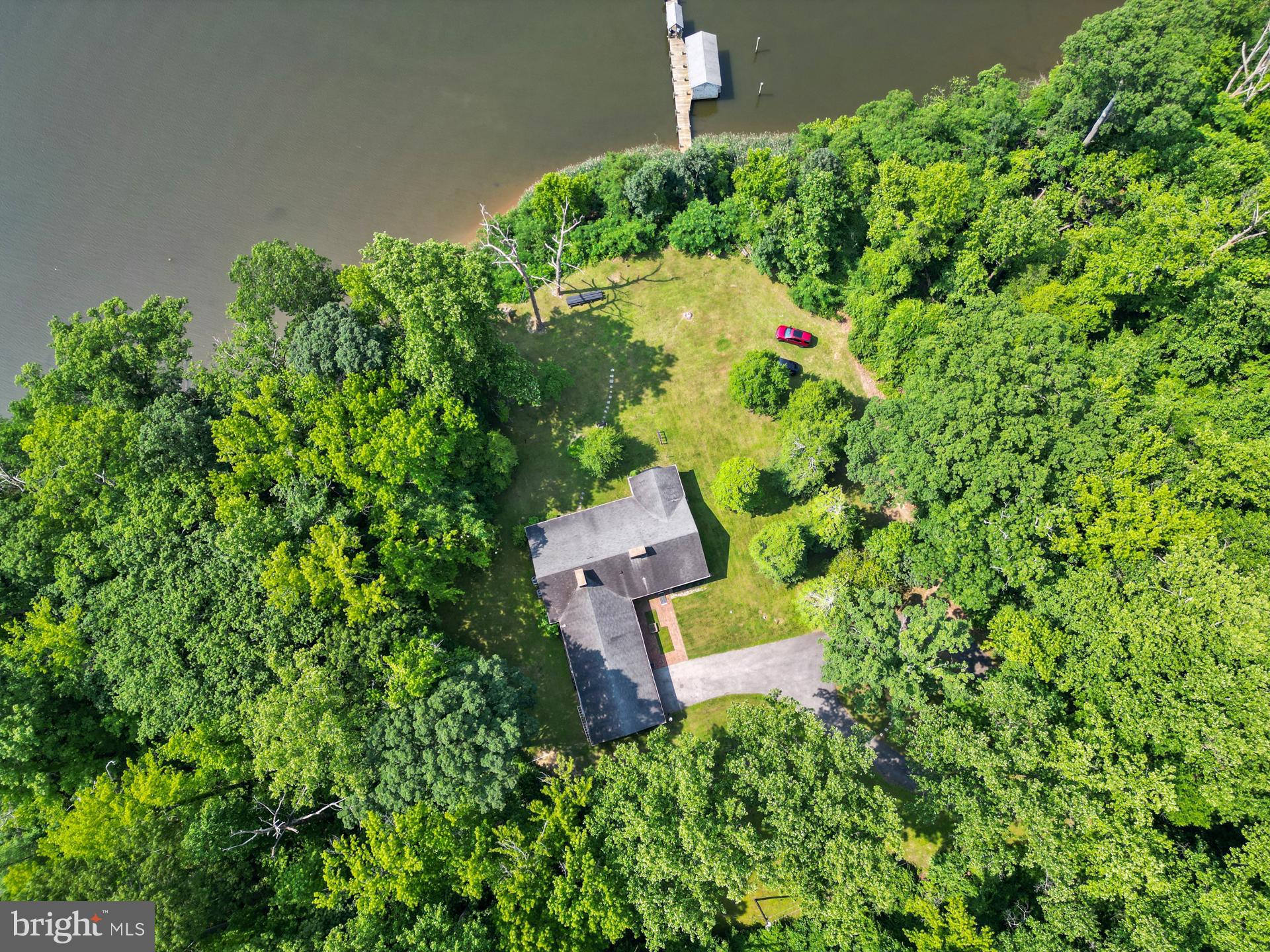 27 Old South River Road Edgewater, MD 21037 - Photo 11 of 30 an aerial view of a house with a yard