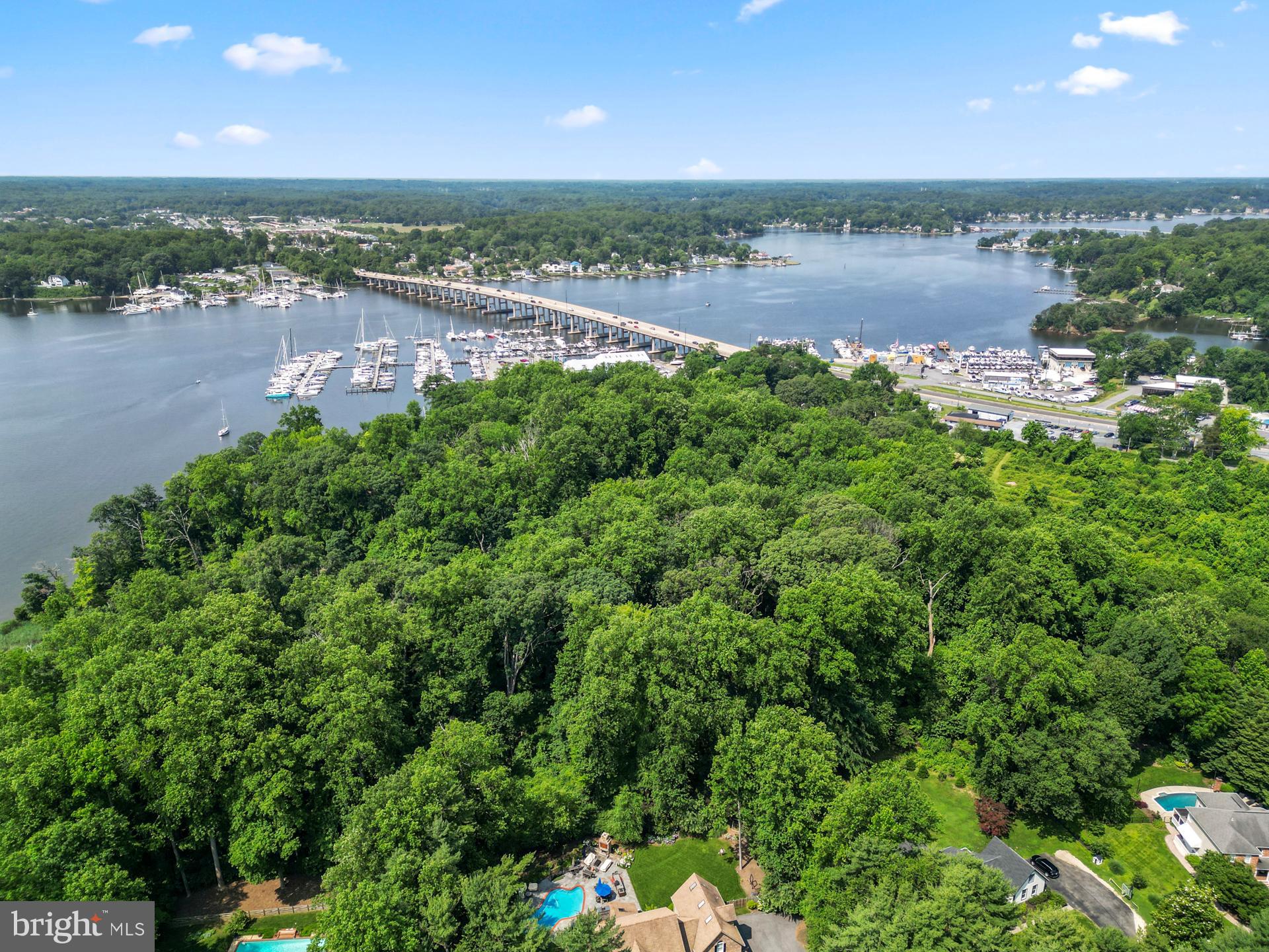27 Old South River Road Edgewater, MD 21037 - Photo 14 of 30 an aerial view of a houses with a lake view