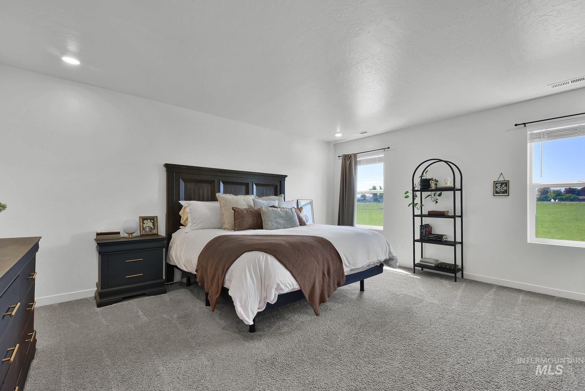 717 West Lyra Street Meridian, ID 83642 - Photo 25 of 50 Spacious room featuring white walls, recessed ceiling lighting, and soft gray carpeting