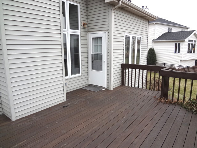 13336 Round Barn Road Plainfield, IL 60585 - Photo 21 of 25 a view of a house with a deck