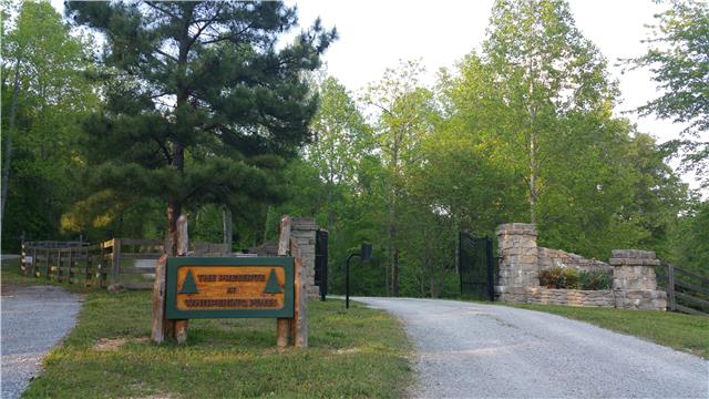 18 Pine Lake Road Summertown, TN 38483 - Photo 6 of 12 The Gated entrance of Pine Lakes