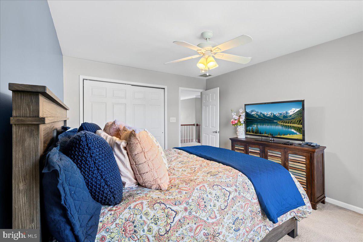 2650 Valhalla Road Vineland, NJ 08361 - Photo 22 of 49 a bed sitting in a bedroom and flat screen tv