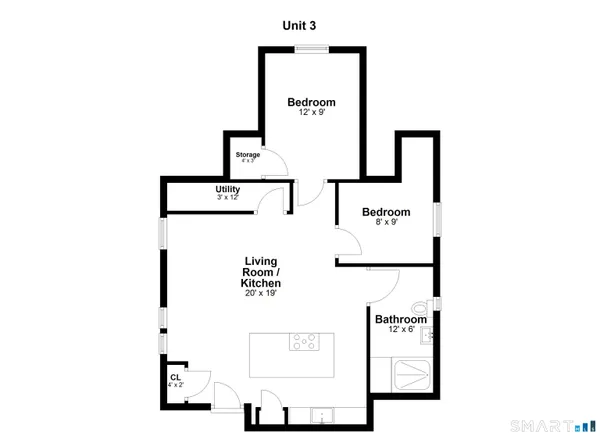 $2,400 | 27 5th Street, Unit 3, Stamford, CT 06905