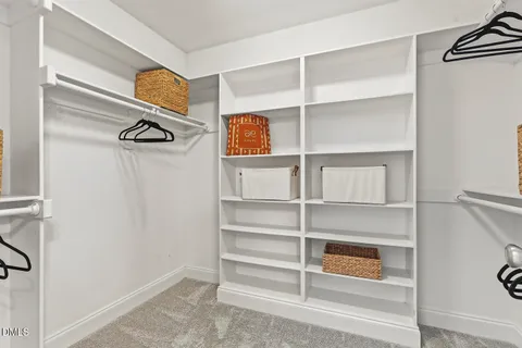 a view of a room with rack on the wall