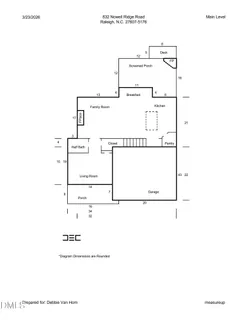 $720,000 | 832 Nowell Ridge Road, Raleigh, NC 27607
