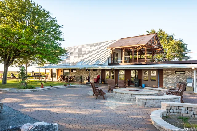 a view of a swimming pool with an ocean beach