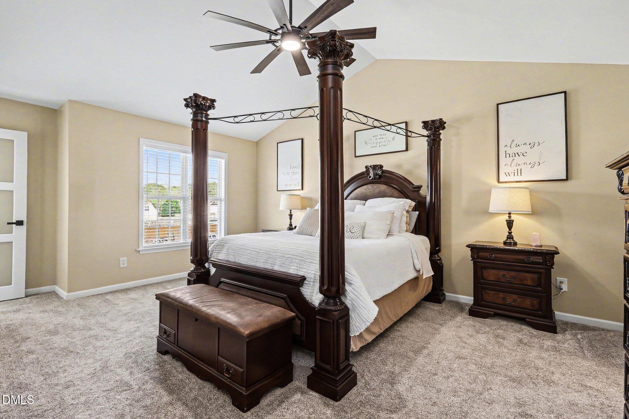 313 Blaze Ridge Drive Smithfield, NC 27577 - Photo 20 of 30 a bedroom with bed and window