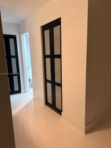 a view of front door