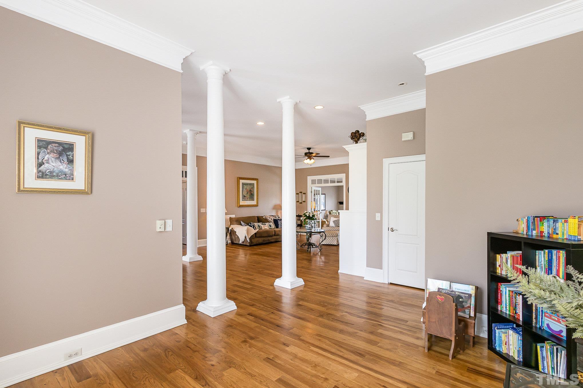 3733 Johnson Pond Road Raleigh, NC 27603 - Photo 9 of 41 a view of a living room