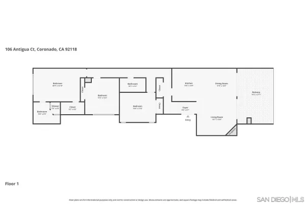 $1,875,000 | 106 Antigua Court, Coronado, CA 92118